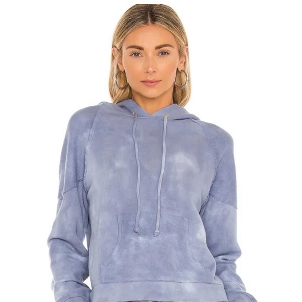 LoveShackFancy Anarosa cropped hoodie M